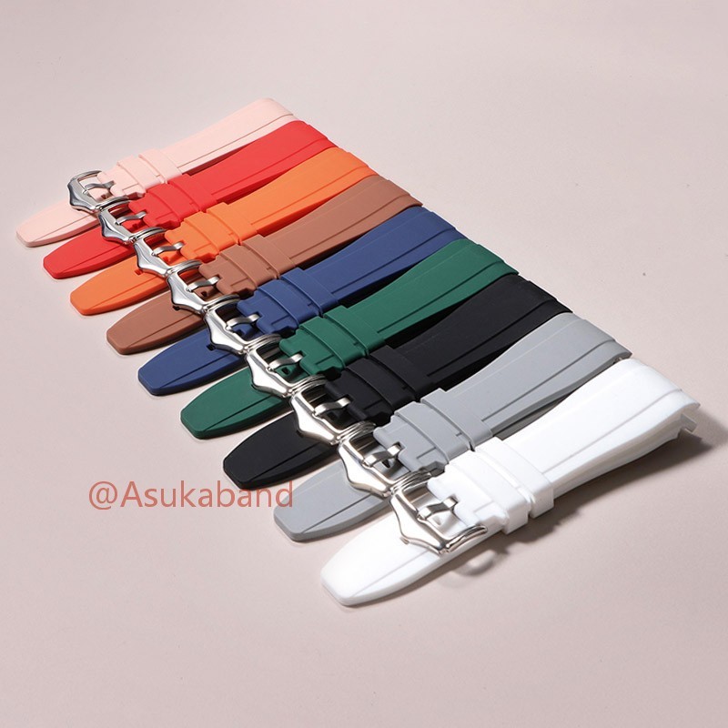 Đa Năng Cong End Dây Đeo Đồng Hồ Silicon Cho Seiko Diver Dây Đồng Hồ 20 Mm 22 Mm Mềm Chống Thấm Nước Cao Su Đồng Hồ Thay Thế Cho Nam Nữ Vòng Tay Kích Thước Lớn Thể Thao