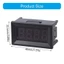 Công cụ đo điện áp Yoo Digital Vôn kế 0-100V Máy kiểm tra điện áp màn hình LED