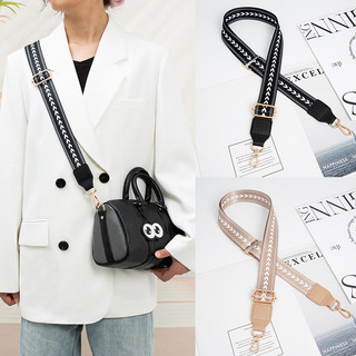 Dây đeo vai rộng điều chỉnh bằng vải canvas, phụ kiện túi xách nữ, túi đeo chéo một bên, dây đeo dài, dây đeo túi nhiều màu sắc