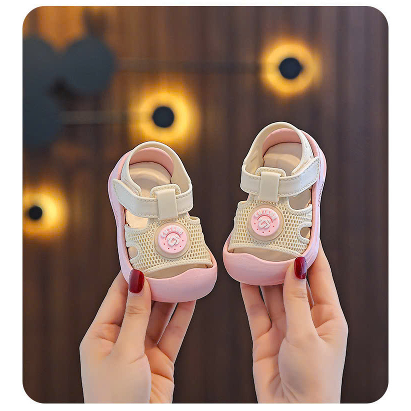 sada bé trai dép quai hậu nhựa thơm cho bé gái mẫu mới êm chân đi mưa mùa hè từ 6m MX912 ( ảnh thật )