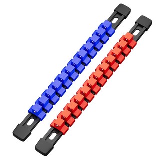 [Fuxin] 3 CÁI1 / 4\ "3 / 8\" 1 / 2\ ""Cờ Lê Treo Tường Sắp Xếp Giá Ổ Cắm Lưu Trữ Khay Đường Sắt"
