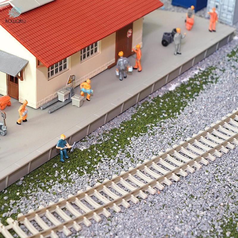 Mô hình Đường ray xe lửa 1: 87 Dự án DIY Phụ kiện đa năng Chiều dài 19,69 inch