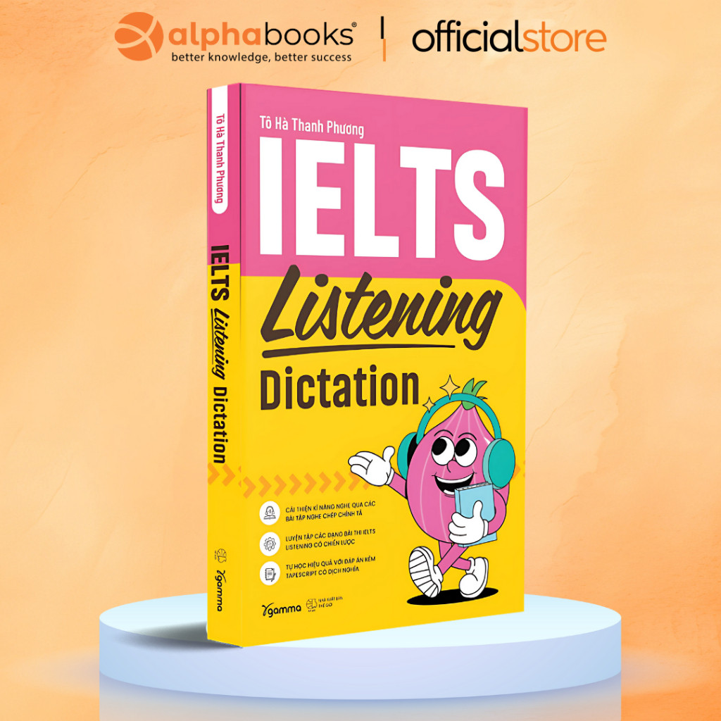 Sách - Lẻ/Combo: Ielts Listening Dictation + Ielts Writing Starters (Gamma Books)