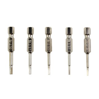 [Fuxin] 5 Chiếc Tua Vít Đầu Tam Giác Từ Tính Thép 1 / 4 Chuôi Lục Giác 50mm