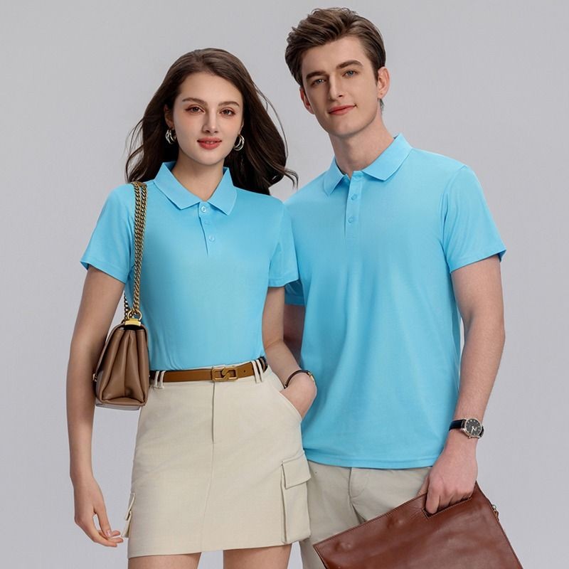 VG áo polo nam công sở có ve áo màu trơn