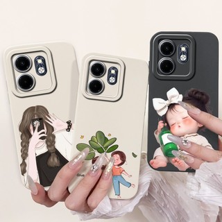 Ốp Lưng Mới Cho Infinix Smart 9 Cover X6532 Hoạt Hình Mèo Thỏ Mềm Thạch Silicon Chống Sốc TPU Ốp Lưng Cho Infinix Smart9 Capa
