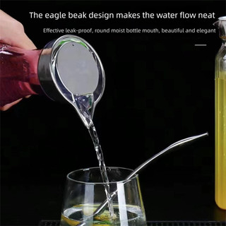 Acrylic PC Ấm Siêu Tốc Rượu Trong Suốt Họa Tiết Búa Đựng Rượu Chống Sốc Hộ Gia Đình Cói