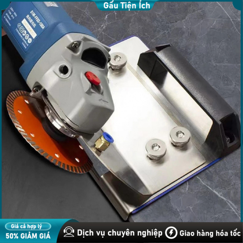 Bàn cắt mòi gạch bàn cắt vát 45 độ lắp máy cắt cầm tay máy cắt góc máy cắt cầm tay Khung Gá Máy Mài Góc 45 Độ