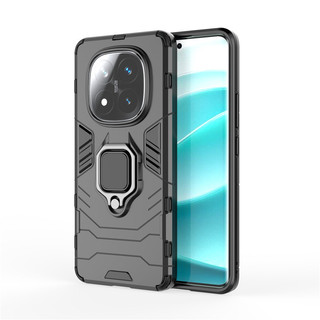 Ốp Giáp Chống Sốc Cho Xiaomi Redmi Note 14 Pro Plus 14Pro + Note14Pro 4G 5G Silicon Mềm PC Kim Loại Giá Đỡ Vòng Giá Đỡ Ốp lưng Cho Note14 Vỏ Bảo Vệ Ốp Lưng Cứng