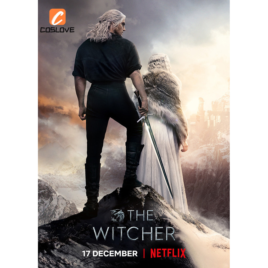 Bộ Phim The Witcher Geralt of Rivia Cosplay Quần Áo Trọn Bộ Trang Phục Phù Hợp Với Người Trang Phục Trận Đấu Quần Áo Cosplay Phục Hồi Hoàn Hảo