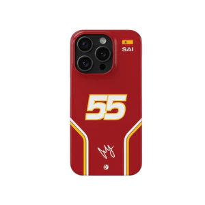 Ốp điện thoại Carlos Sainz 2024 Scuderia Ferrari F1