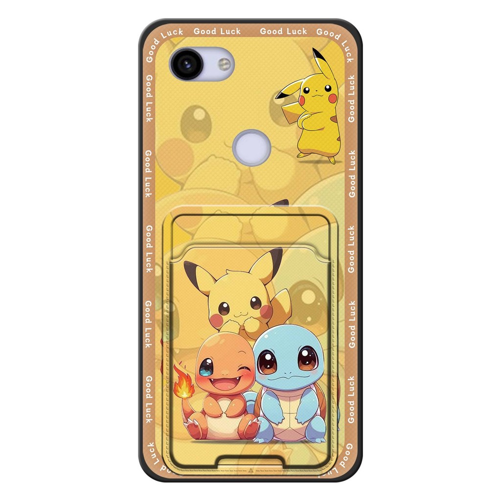 Bảo Vệ Chống Va Đập Ốp Lưng Điện Thoại Google Pixel 3A / Pixel 3 Lite Vỏ Mềm Thiết Kế Thời Trang Graffiti Chống Thấm Nước Hoạt Hình