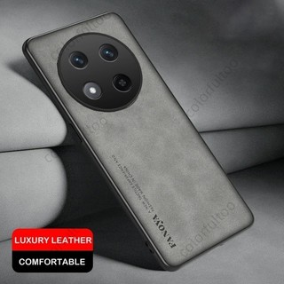 Vỏ Honor X9C 5G Cho Huawei Honor X9d X9C X 9C HonorX9C X7d 4G 5G Da Cừu Da PU Vỏ Điện Thoại Họa Tiết Mờ Vỏ TPU Mềm Vỏ Bảo Vệ Silicon