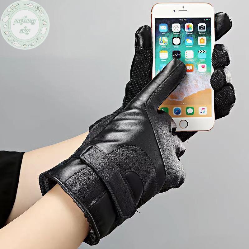 Pusky Mùa Đông Nam Nữ Găng Tay Cảm Ứng Lạnh Chống Thấm Nước Nam Thể Thao Ngoài Trời Ấm Áp Xe Máy Chu Kỳ Găng Tay Lông Cừu Nhiệt Chạy Găng Tay Trượt Tuyết VN