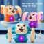 Chú Khỉ Nhào Lộn GutyKids Phát Nhạc Sáng Đèn Vui Nhộn, Đồ Chơi Cho Trẻ Sơ Sinh 1 2 3 tuổi Cho Bé Quà Tặng Trẻ Em