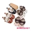 Mg-baby Girls Mary Jane Flats Dễ Thương Thêu Hoa Đầm Giày Chống Trơn Trượt Sơ Sinh Cũi Giày