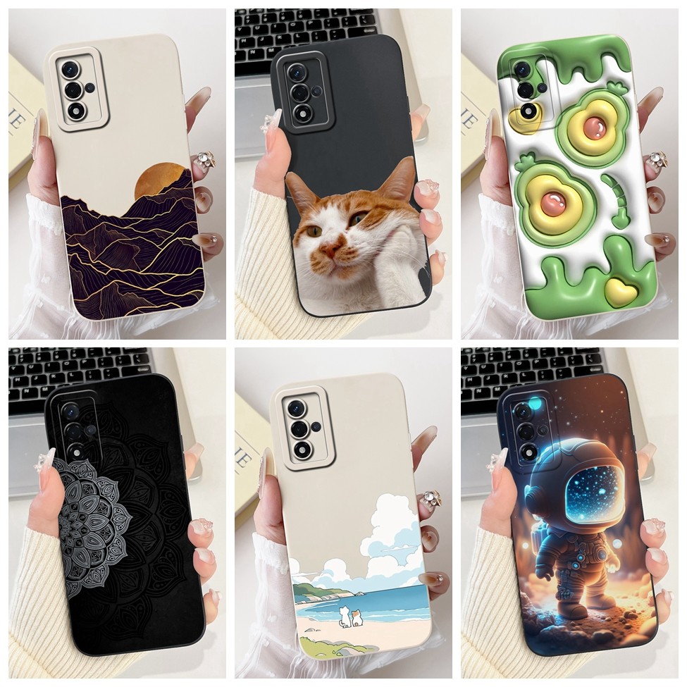 Ốp lưng Oppo A93s 5G PFGM00 Ốp lưng Oppo A93s 5G Thời trang mát mẻ Ngộ nghĩnh Phim hoạt hình dễ thương Vỏ điện thoại thẩm mỹ chống sốc