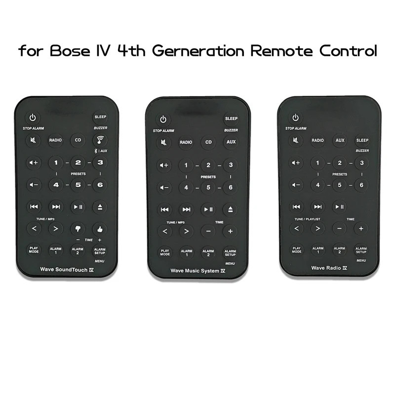 1 CHIẾC MỚI BOSE 4th Ge Điều Khiển Từ Xa Cho Hệ Thống Âm Nhạc Sóng BOSE Âm Thanh Đài Phát Thanh Cảm Ứng CD Điều Khiển Từ Xa BOSE Thế Hệ Thứ 4 Từ Xa