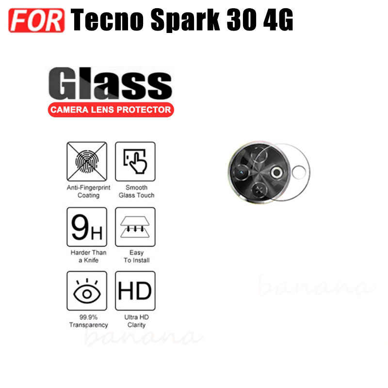 Kính cường lực gốm 3 TRONG 1 Tecno Spark 30 4G cho Tecno Spark 30 Pro 30C 4G Ống kính máy ảnh Kính bảo vệ màn hình và phim mặt sau