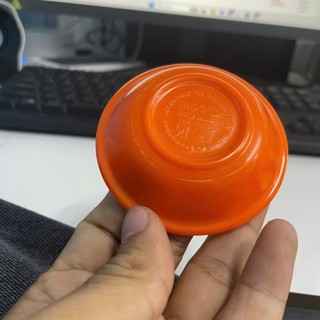 [Thanh lý]  Chén chấm nước tương, nước mắm, gia vị nhựa melamine nhựa cứng, khó bể màu cam