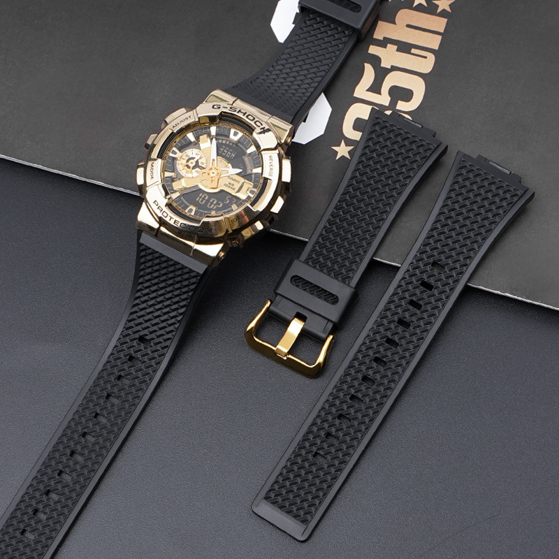 Dây đeo đồng hồ cao su TPU cho Casio cho G-shock GM-110 GA110 GA-200 400 700 800 GD-110 AQS810W GW8900 Dây đeo đồng hồ Vòng tay nam