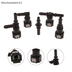 7.89 ID6 Dây nhiên liệu ô tô tự động Bundy Tee Vòi khớp nối ống xe máy Nylon Khớp nối ống phát hành nhanh Kết nối phụ kiện ô tô BVAH