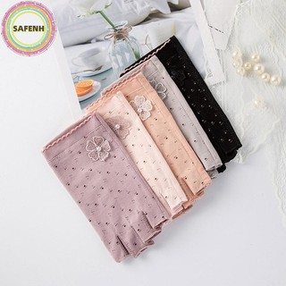 Safenh 1 Đôi Găng Tay Nail Art Găng Tay Giảm Tia UV Phụ Kiện Làm Móng Tay Chống Tia UV VN