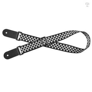 Dây đeo đàn Ukulele có thể điều chỉnh Dây đeo vai họa tiết dệt bằng vải Polyester mềm có dây treo cho đàn Ukulele