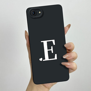Dành Cho OPPO A83 CPH1729 CPH1827 Vỏ Bảo Vệ Ống Kính Chữ Cái Ban Đầu Dễ Thương Chống Sốc OppoA83 A 83 Vỏ Điện Thoại Silicon Mềm