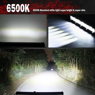 Diaper & CORED 8inch 18W LED Work Light Bar Flood Spot Beam Offroad 4WD SUV Lái xe Đèn sương mù YTH