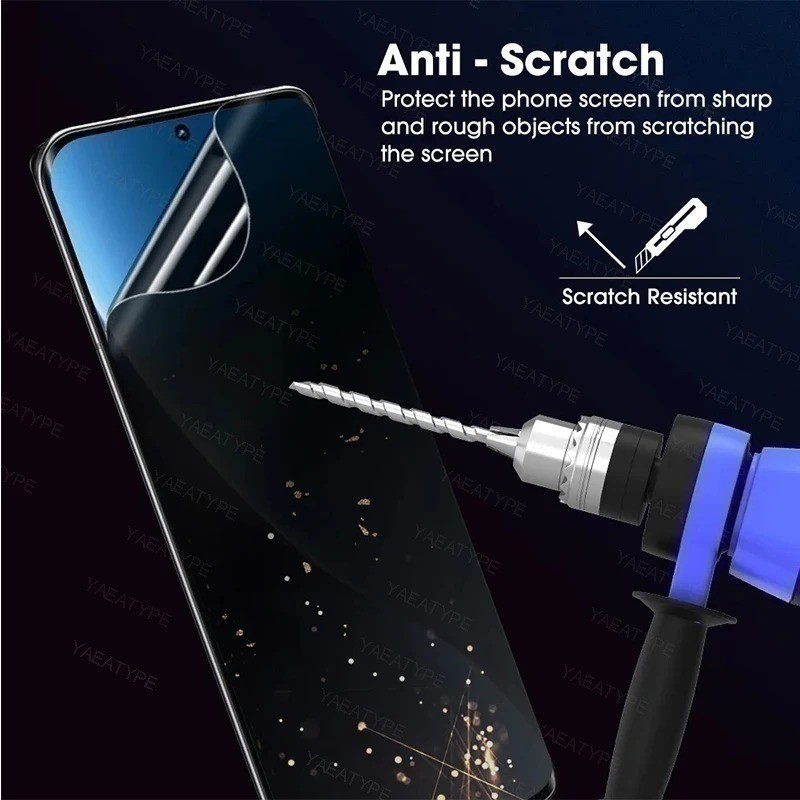 IQOO Neo10 9S 9 8 7 3 Bộ Phim Hydrogel Riêng Tư Chống Gián Điệp HD Cho iQOO Neo 10 9S 9 8 7 6 5S 5 3 855 Pro Plus SE Racing Lite 5G Full Cover Chống Cháy Nổ