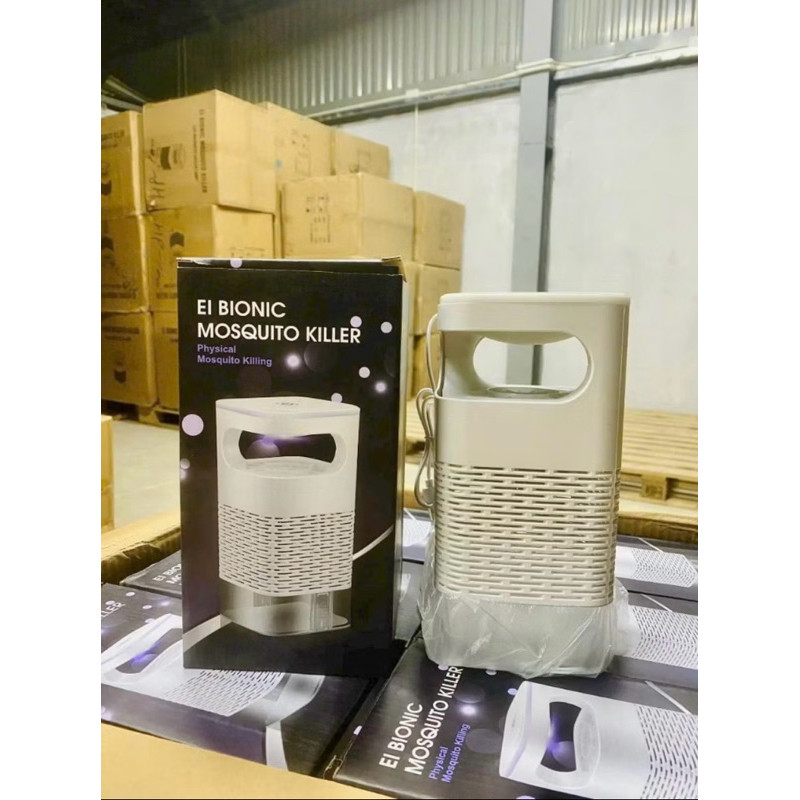 Đèn Bắt Muỗi Tia UV Cao Cấp, Máy Bắt Muỗi Diệt Côn Trùng Thông Minh Có Quạt Hút Cổng USB Chính Hãng