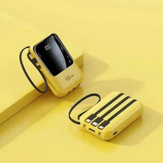 Phiên bản mini sạc nhanh kèm theo dây nguồn, pin di động sạc nhanh dung lượng lớn 20000mAh