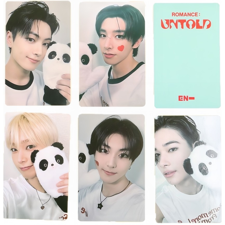 7-8 chiếc EN ROMANCE UNTOLD daydream Lomo Card KBS Christmas MUSIC BANK XANH KHÔNG POP UP Photocards JUNGWON HEESEUNG JAY JAKE SUNGHOO NI-KI Photo Bưu Thiếp YM