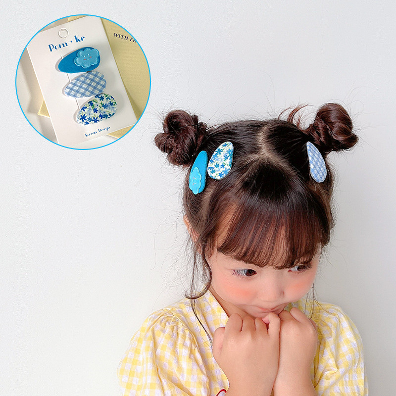 Bộ kẹp tóc cho bé gái Bộ kẹp tóc trái cây dễ thương