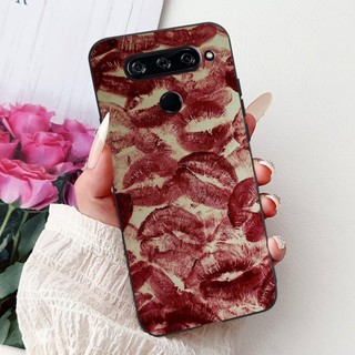 Dành Cho LG V40 ThinQ Vỏ V405 LM-V405 LM-V409N Vỏ Chống Sốc Mát Rồng Hổ Silicon Mềm Màu Đen Dành Cho LGV40 ThinQ Ốp Lưng