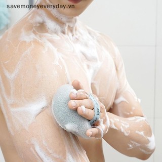 [savemoneyeveryday] Bàn chải làm sạch bóng xốp tắm Vòi hoa sen Puff Body Cleaner Tẩy tế bào chết Bàn chải Massage 3d Đồ dùng phòng tắm [vn]