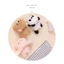 Gối Thú Nhồi Bông SUNKISSD, Búp Bê Đồng Hành Sang Trọng Gấu 17cm, Kawaii Voi Sang Trọng Siêu Mềm Cổ Tay Kéo Pad Quà Tặng Ngủ