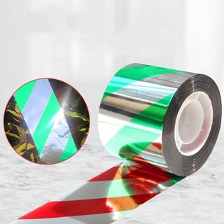 Ruy băng đuổi chim ITRUMPET 50M/100M, treo phản quang hai mặt, không dính đa năng, chống chim sáng tạo, động vật nhỏ