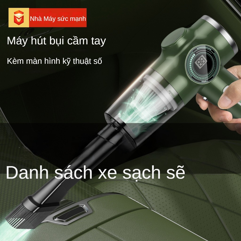 3.0 Sạc USB Xe Máy Hút Bụi Không Dây Sạc Cầm Tay Xe Di Động Nhỏ Hộ Gia Đình Mini