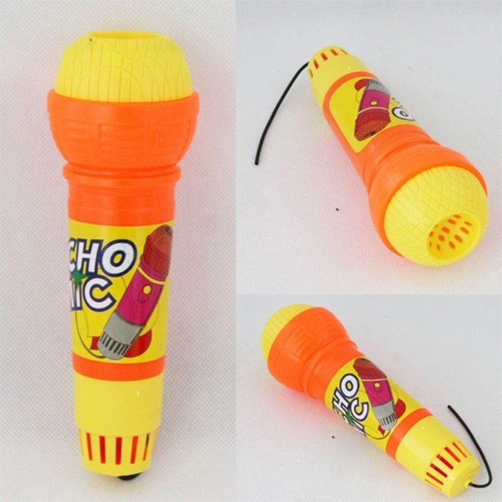 MARGREDY Đồ chơi micro Echo cho trẻ em, Echo vật lý Không cần pin Micro mô phỏng, Đồ chơi micro trẻ em khai sáng ngộ nghĩnh di động sáng tạo Quà tặng tiệc trẻ em