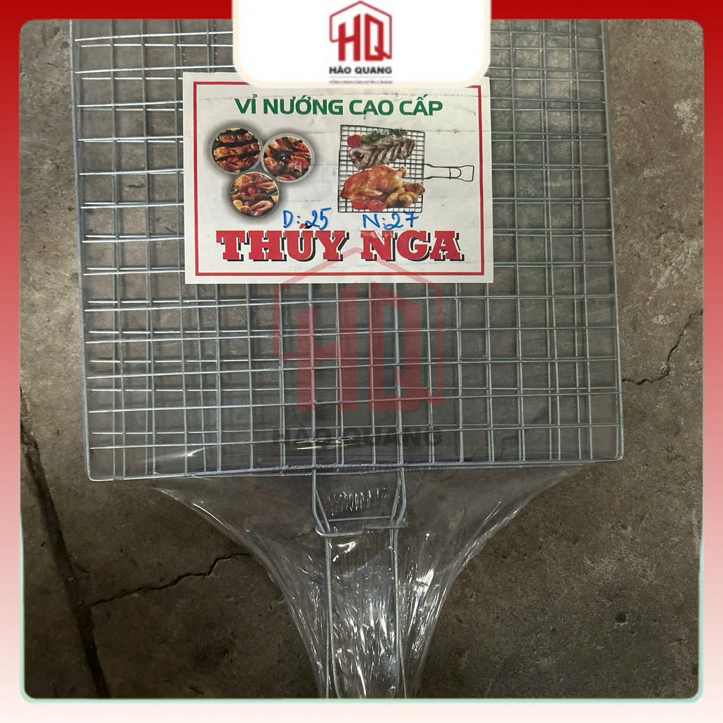 Vỉ Nướng Thịt – Vỉ Nướng Chống Gỉ, Siêu Bền Dùng Cho Bếp Than, Bếp Nướng Ngoài Trời