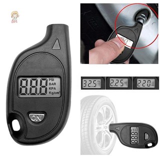 TWE 1 Máy Đo Lốp Kỹ Thuật Số Màn Hình Lcd Lốp Xe Ô Tô Kiểm Tra Áp Suất Không Khí Đồng Hồ Tự Động Ô Tô Xe Máy Lốp Báo Động An Toàn Móc Khóa Phong Cách VN
