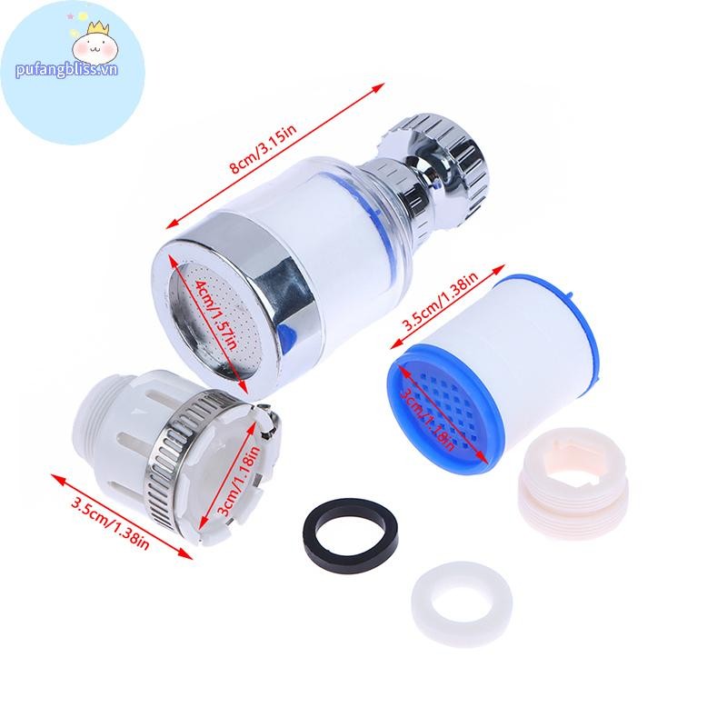 Pufangbliss Vòi nước nhà bếp Vòi lọc bong bóng áp Máy lọc nước VN