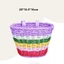 Giỏ đựng xe đạp trẻ em NEWIDEA, Túi đựng xe đạp mây 23 * 20 * 16cm / 20 * 16,5 * 16cm / 27 * 24cm Túi đựng xe đạp, Phụ kiện xe đạp chất lượng cao Túi đựng xe đạp