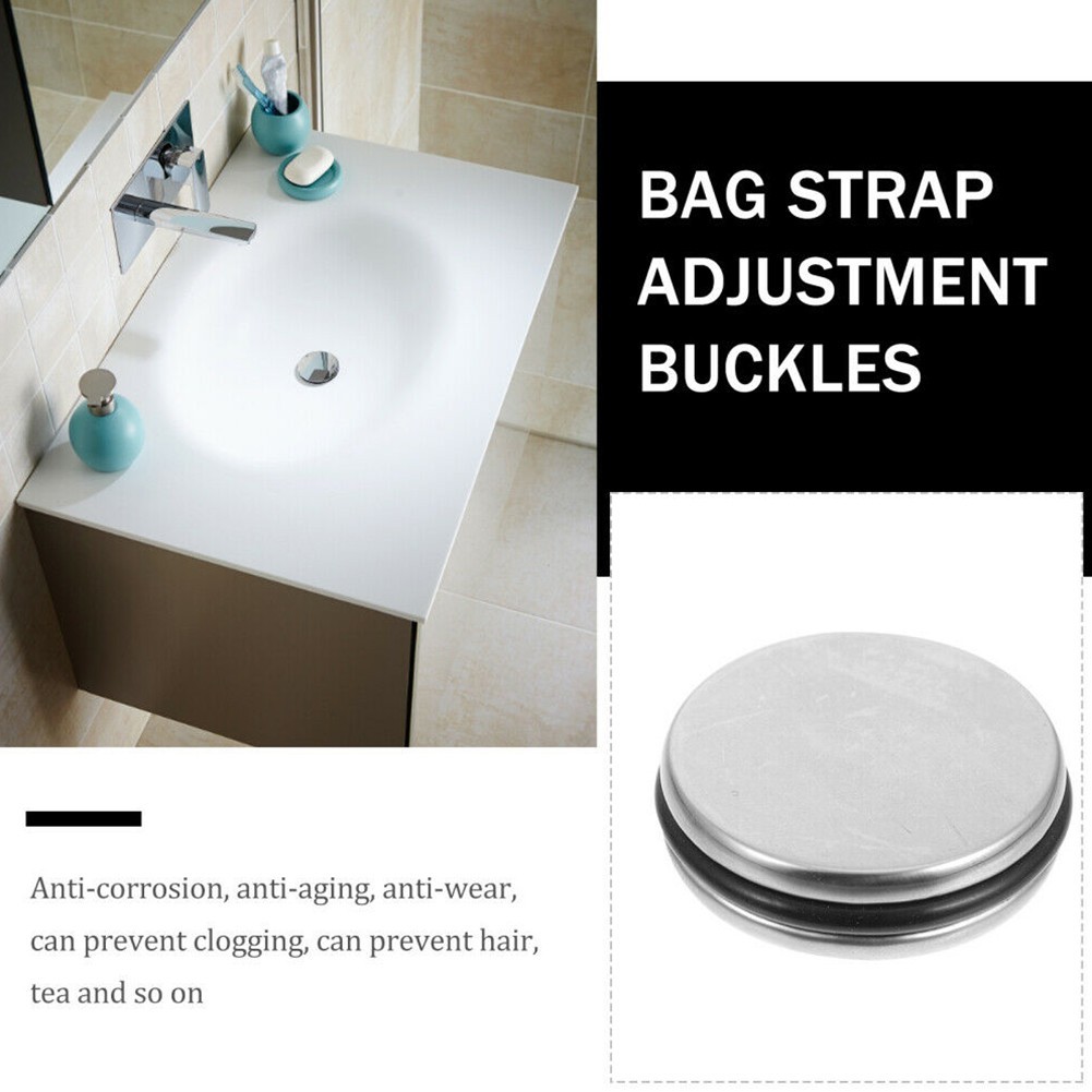 [Smellshi] Chậu tắm bồn rửa 35mm Chất thải dễ dàng nhấp vào Khóa cắm đẩy bằng thép không gỉ