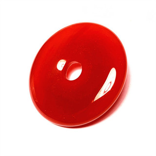 Dây chuyền mặt khóa an toàn ngọc bích mã não carnelian, quà tặng ngọc bích