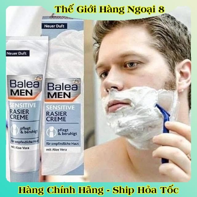 Bọt cạo râu Balea men Đức 300ml cho da nhạy cảm -Date mới nhất