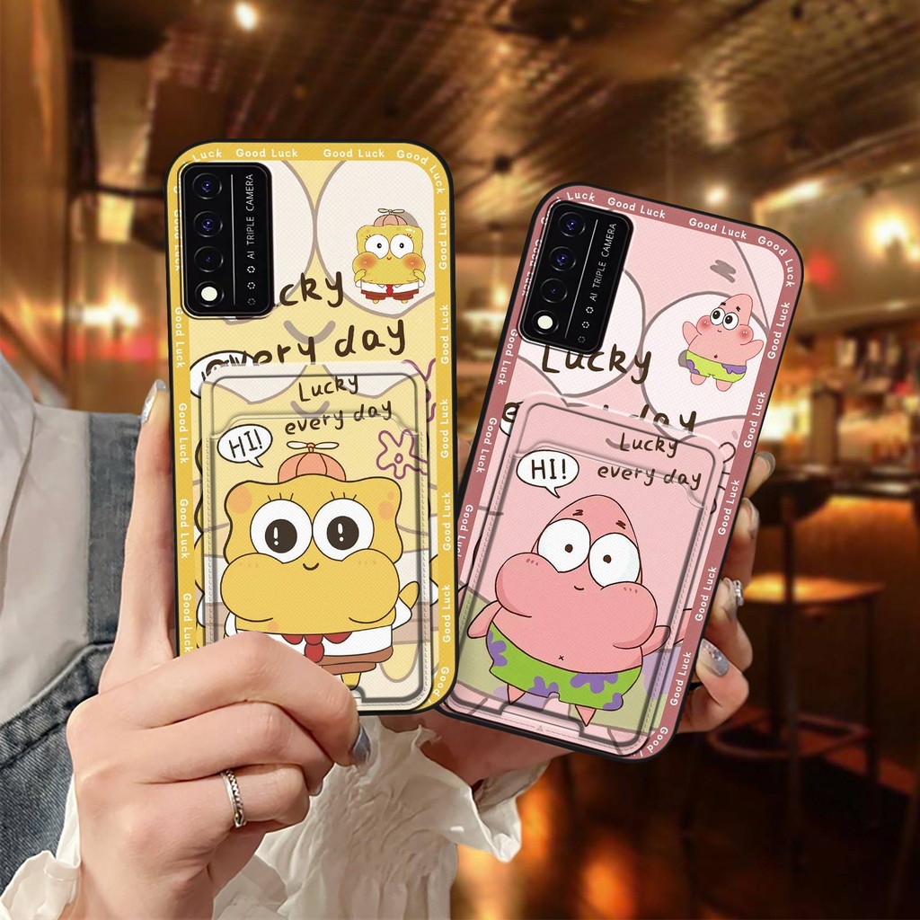 Bọc Toàn Bộ Vỏ Điện Thoại Bền Cho TCL T-Mobile Revvl V + 5G / Revvl V Plus 5G Vỏ Mềm Túi Đựng Thẻ Dễ Thương Hoạt Hình Chống Sốc