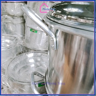 [CHÍNH HÃNG] CHÕ HẤP ĐỒ XÔI NHÔM SIZE 40cm TRƯỜNG THÀNH CAO CẤP HẤP 11-13 KG GẠO, LOẠI 1 DÀY - Phương Trang